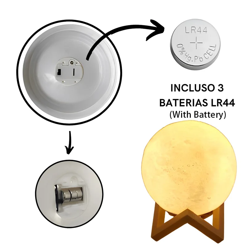 Book Light LED Moon Light – Galaxy Night Lamp for Kids & Bedroom Decoration - Harotix