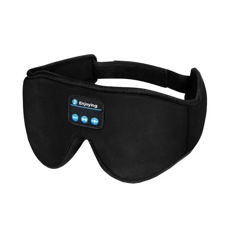 3D Bluetooth Eye Mask with Built-in HD Speakers – Wireless Sleep Headphones for Travel & Relaxation - Harotix