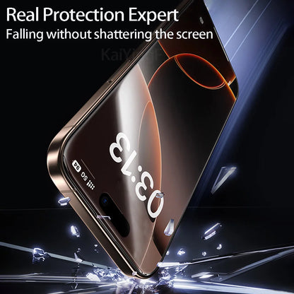 2PCS iPhone Tempered Glass Screen Protector – Full Cover with Easy Install Box - Harotix