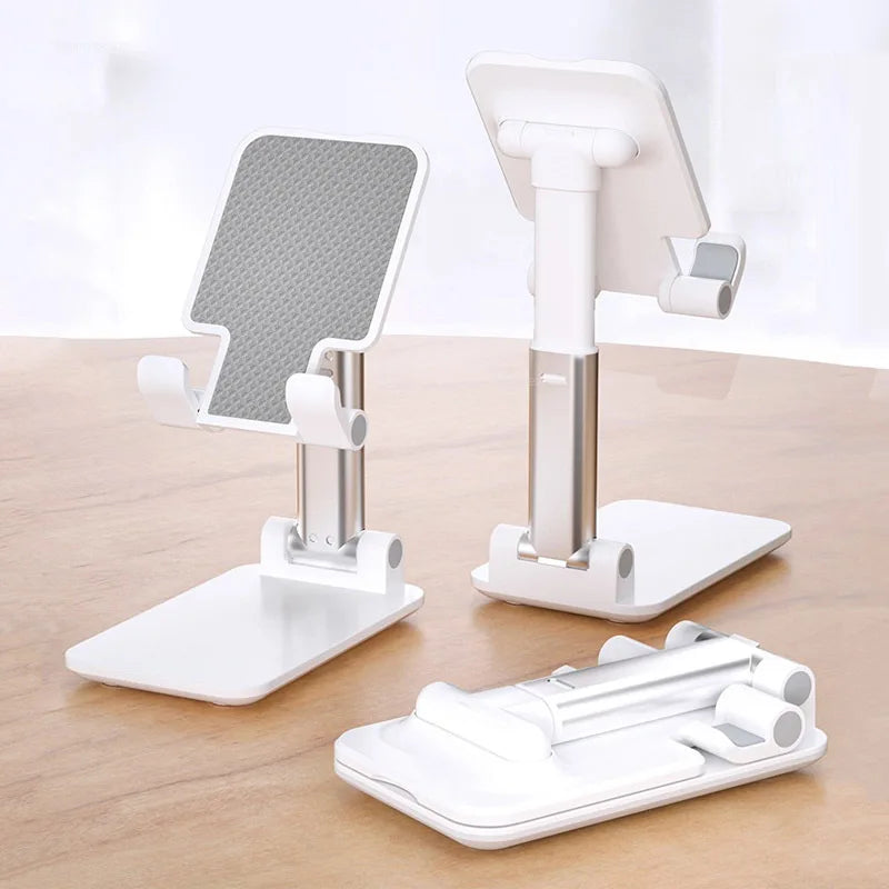 Foldable Telescopic Mobile Phone Stand – Desktop & Bedside Holder - Harotix