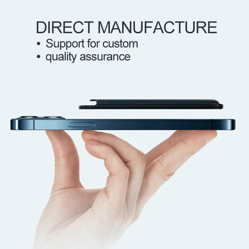 Luxury MagSafe Leather Wallet Case – Magnetic Card Holder for iPhone - Harotix