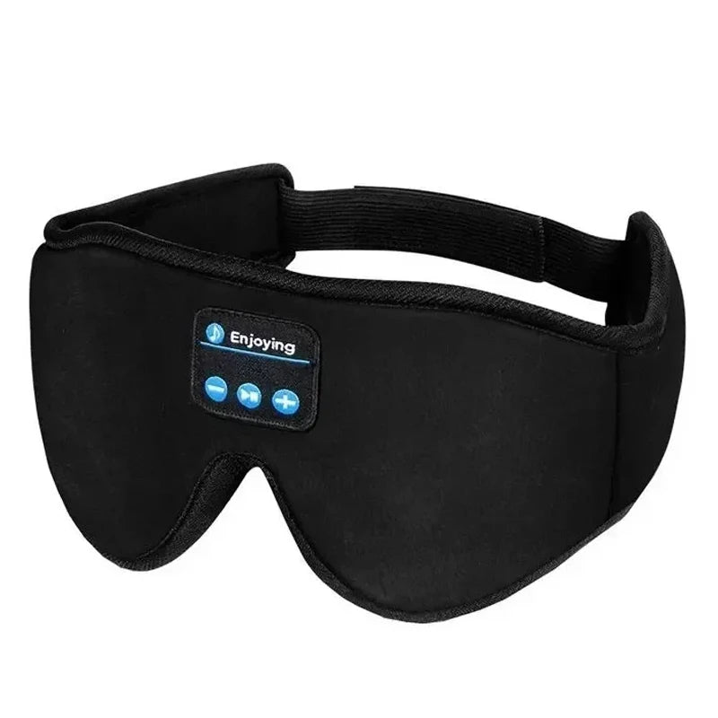3D Bluetooth Eye Mask with Built-in HD Speakers – Wireless Sleep Headphones for Travel & Relaxation - Harotix