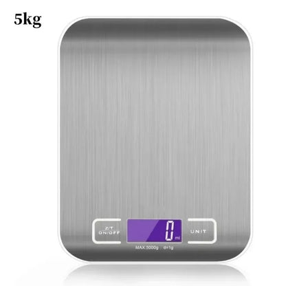 Kitchen Digital Scale – Multi-Function Portable Weighing Scale with LCD Display & USB Charging for Baking & Cooking - Harotix