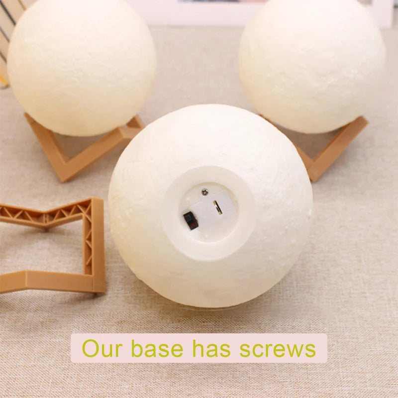 Book Light LED Moon Light – Galaxy Night Lamp for Kids & Bedroom Decoration - Harotix