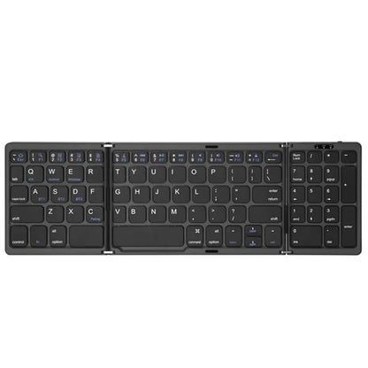 Dual Bluetooth 5.1 Foldable Mini Keyboard with Touchpad - Harotix