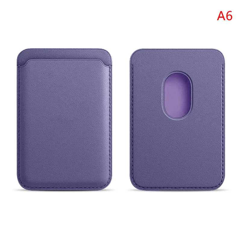 Luxury MagSafe Leather Wallet Case – Magnetic Card Holder for iPhone - Harotix