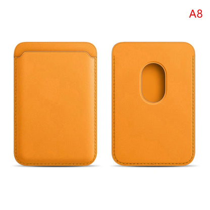 Luxury MagSafe Leather Wallet Case – Magnetic Card Holder for iPhone - Harotix