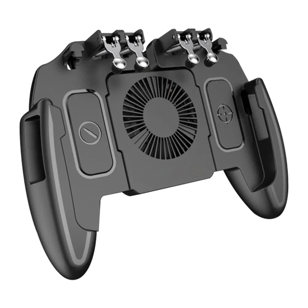 M10/M11 6-Finger PUBG Mobile Gamepad with Cooling Fan & Triggers - Harotix