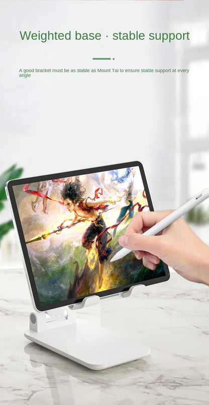 Foldable Telescopic Mobile Phone Stand – Desktop & Bedside Holder - Harotix