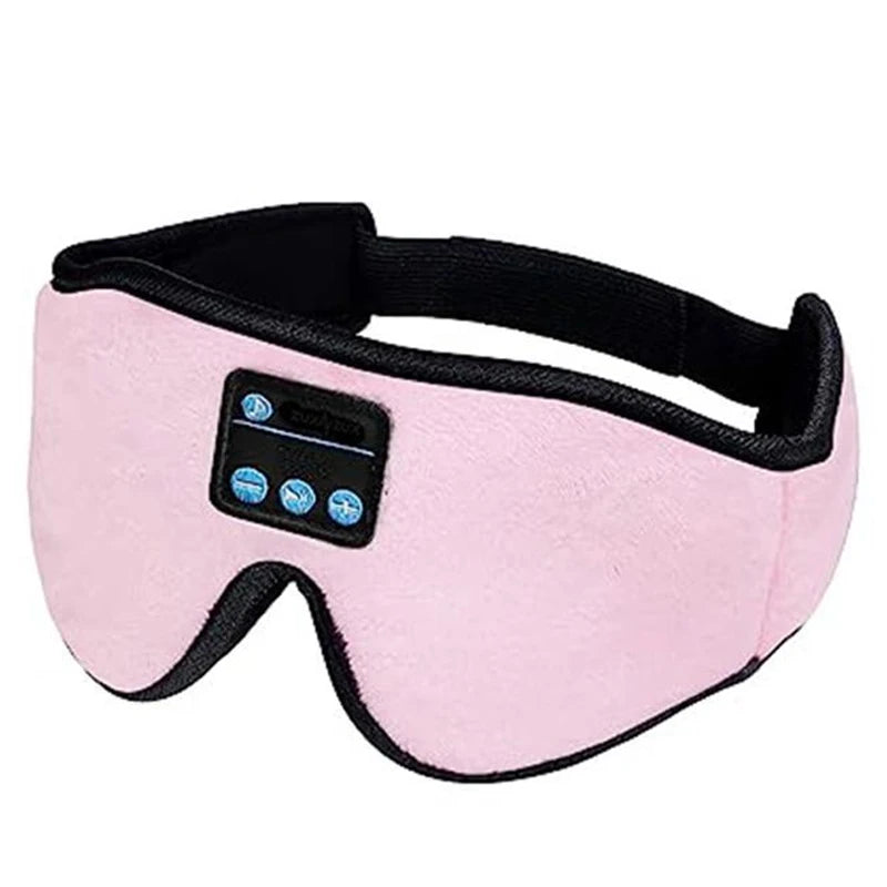 3D Bluetooth Eye Mask with Built-in HD Speakers – Wireless Sleep Headphones for Travel & Relaxation - Harotix