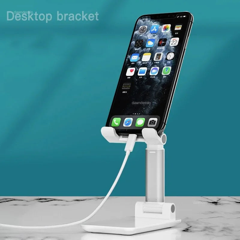 Foldable Telescopic Mobile Phone Stand – Desktop & Bedside Holder - Harotix