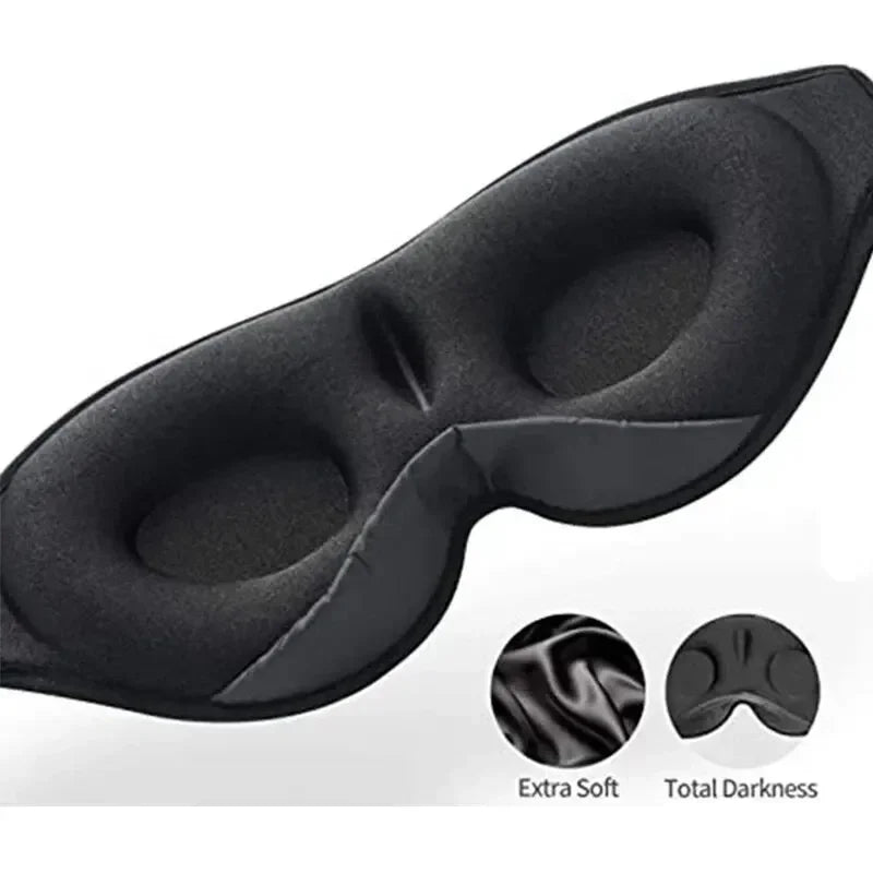 3D Bluetooth Eye Mask with Built-in HD Speakers – Wireless Sleep Headphones for Travel & Relaxation - Harotix