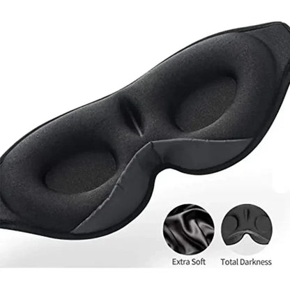 3D Bluetooth Eye Mask with Built-in HD Speakers – Wireless Sleep Headphones for Travel & Relaxation - Harotix