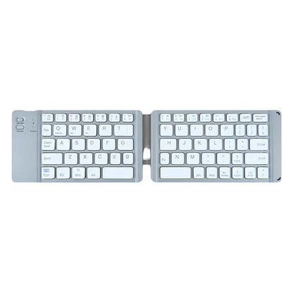 Dual Bluetooth 5.1 Foldable Mini Keyboard with Touchpad - Harotix