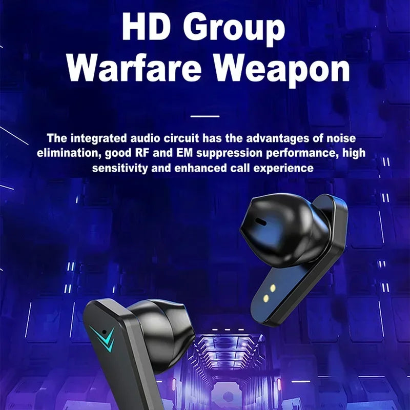 AIR X15 Wireless Gaming Earbuds Bluetooth Headset with Mic - Harotix