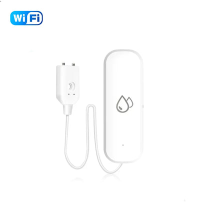 Tuya WiFi/ZigBee Smart Water Leak Sensor – Flood Detector with APP Control & Alarm for Smart Home Security - Harotix