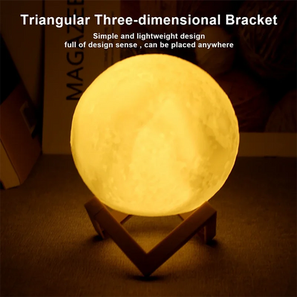 Book Light LED Moon Light – Galaxy Night Lamp for Kids & Bedroom Decoration - Harotix
