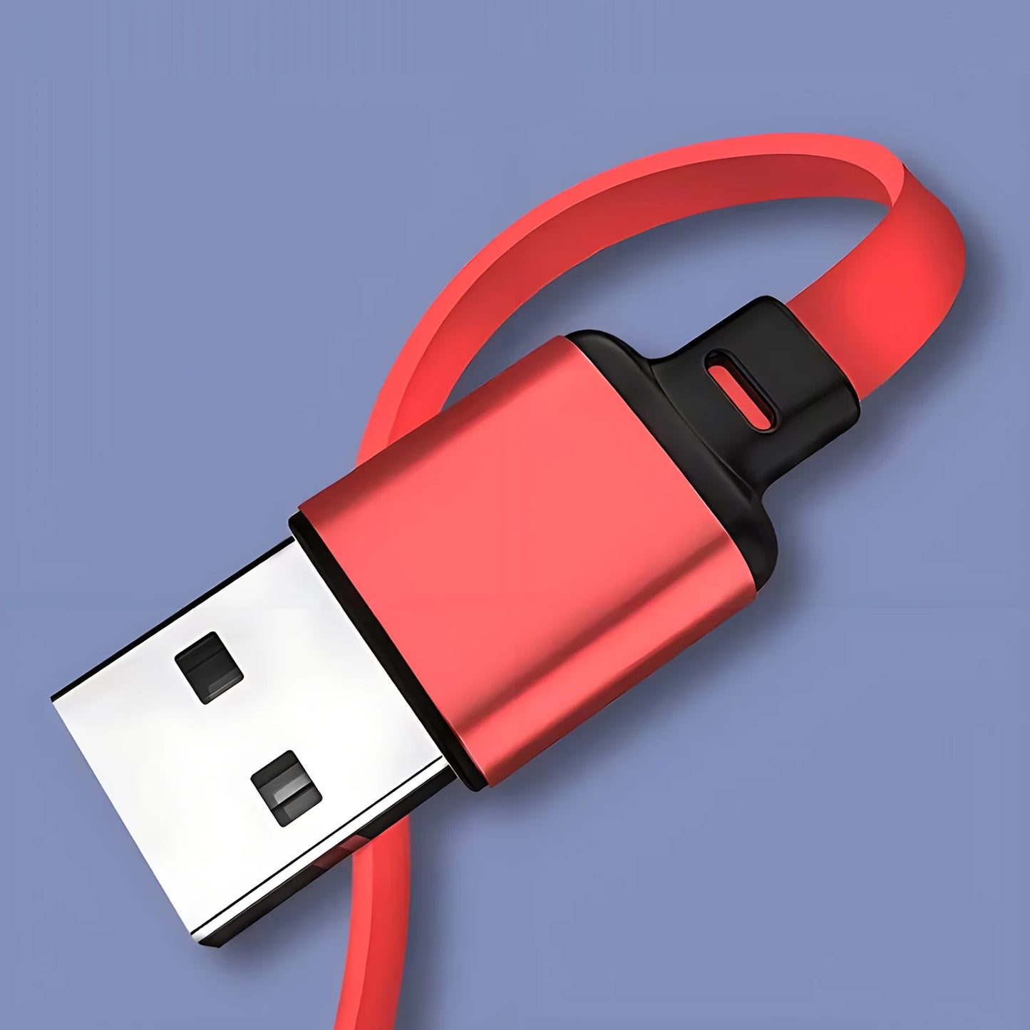 3-in-1 Retractable USB Fast Charging Cable Multi-Port Charger Cord - Harotix