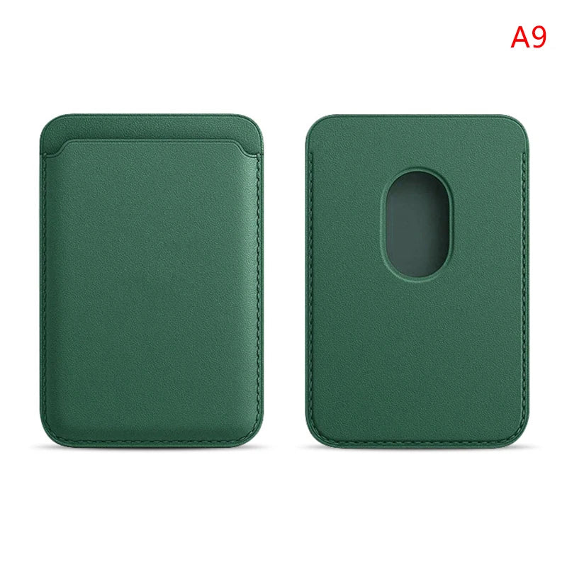 Luxury MagSafe Leather Wallet Case – Magnetic Card Holder for iPhone - Harotix