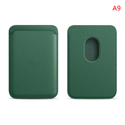 Luxury MagSafe Leather Wallet Case – Magnetic Card Holder for iPhone - Harotix