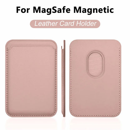 Luxury MagSafe Leather Wallet Case – Magnetic Card Holder for iPhone - Harotix