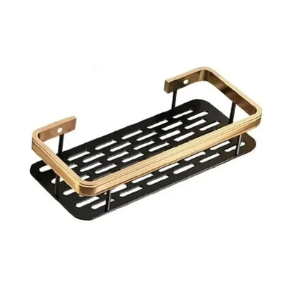 Bathroom Shelf – No Drill Wall Mounted Shower Corner Rack, Aluminum Storage Organizer - Harotix
