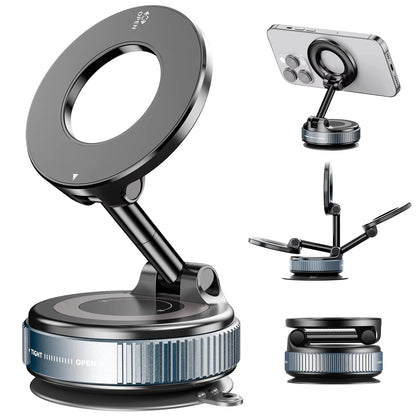 360° Car Magnetic Phone Holder – Strong Suction Cup & Navigation Mount - Harotix
