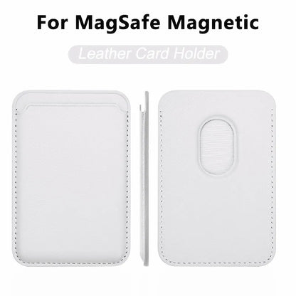 Luxury MagSafe Leather Wallet Case – Magnetic Card Holder for iPhone - Harotix