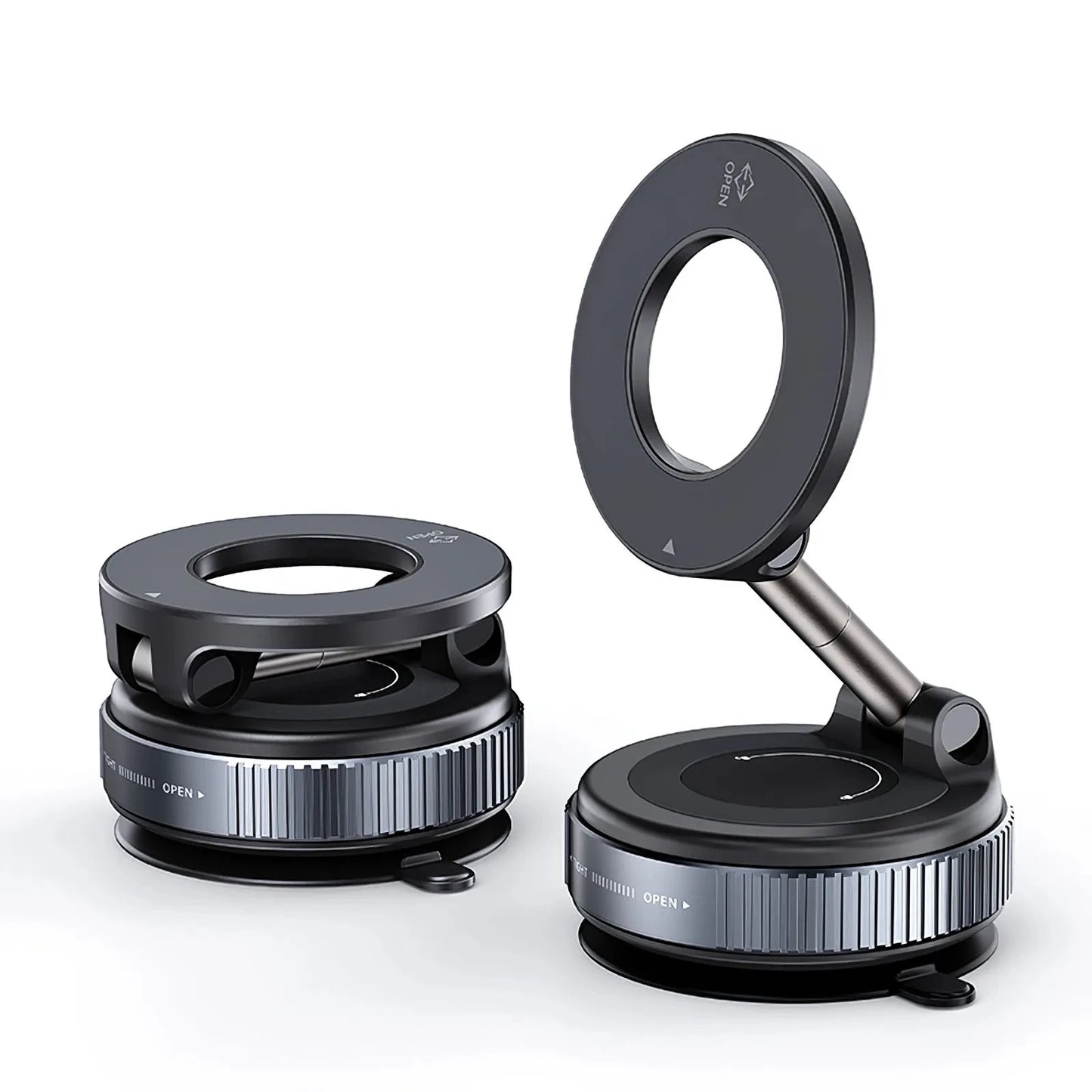 360° Car Magnetic Phone Holder – Strong Suction Cup & Navigation Mount - Harotix