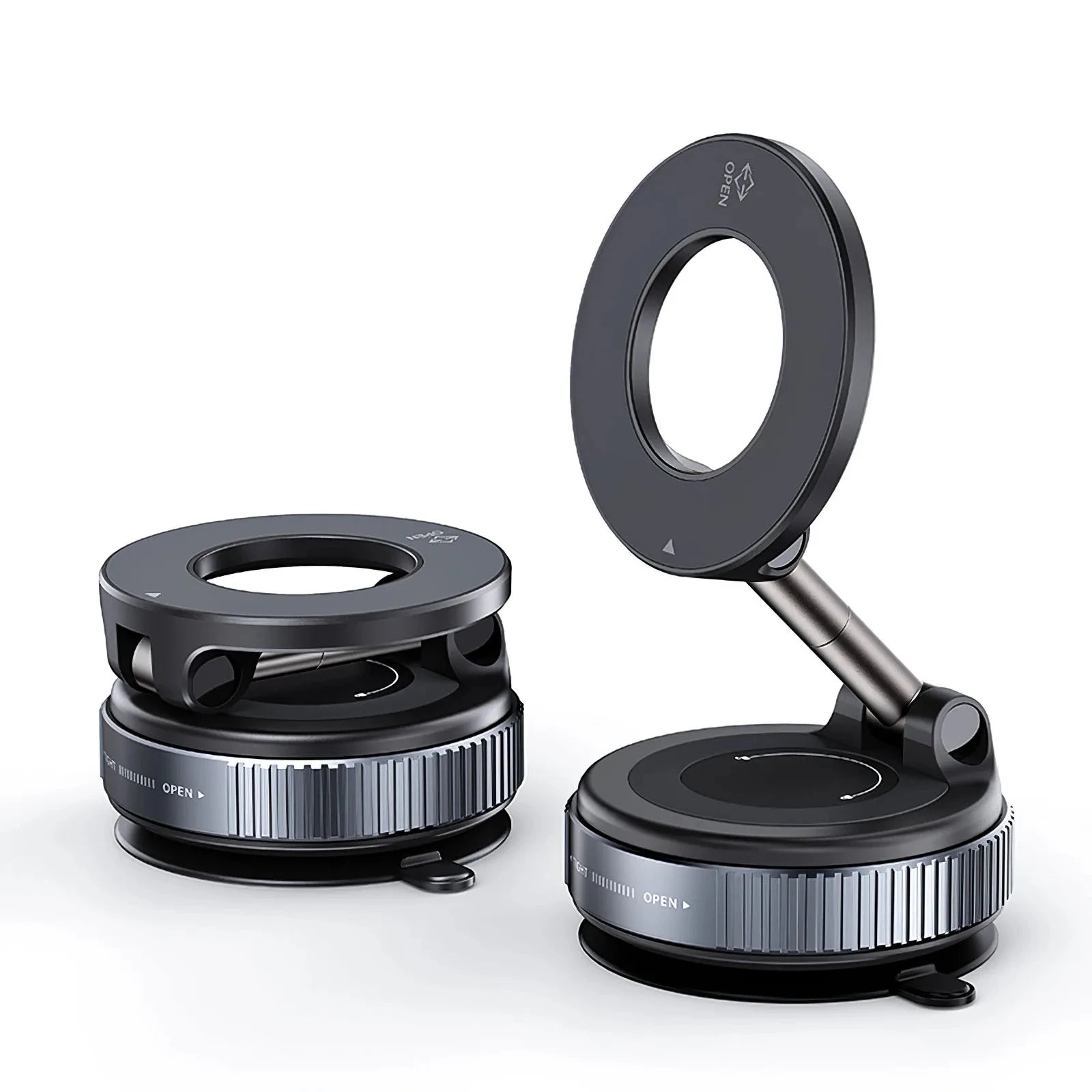 360° Car Magnetic Phone Holder – Strong Suction Cup & Navigation Mount - Harotix