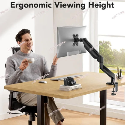 Adjustable Monitor Arm Bracket – Desktop Screen Holder - Harotix