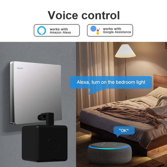Tuya Zigbee Smart Fingerbot Switch – Remote Button Pusher - Harotix