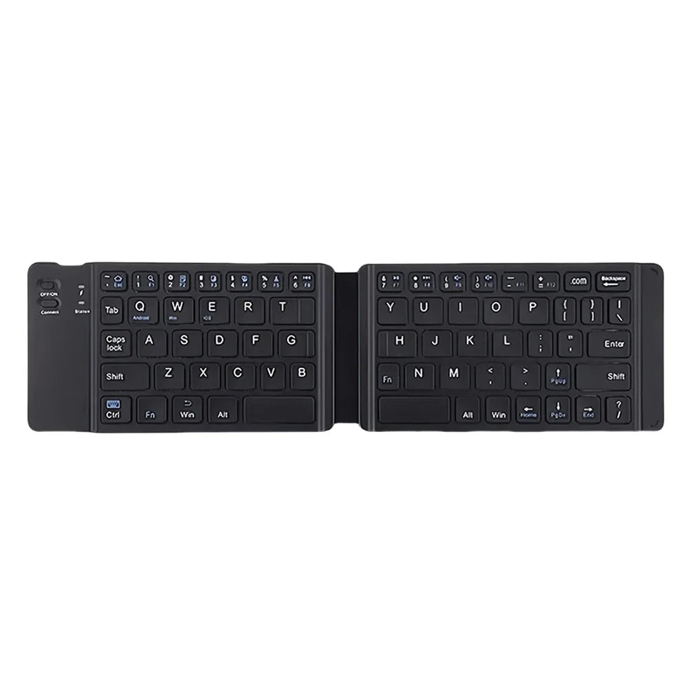 Dual Bluetooth 5.1 Foldable Mini Keyboard with Touchpad - Harotix