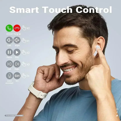 T2 Transparent TWS Bluetooth Earbuds with HIFI Sound - Harotix