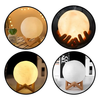 Book Light LED Moon Light – Galaxy Night Lamp for Kids & Bedroom Decoration - Harotix
