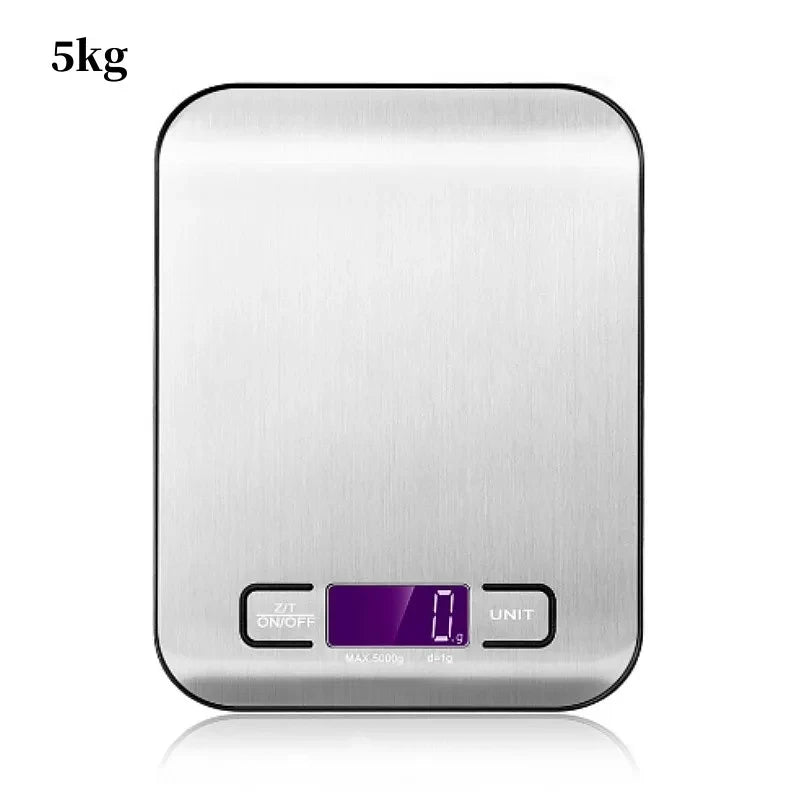 Kitchen Digital Scale – Multi-Function Portable Weighing Scale with LCD Display & USB Charging for Baking & Cooking - Harotix