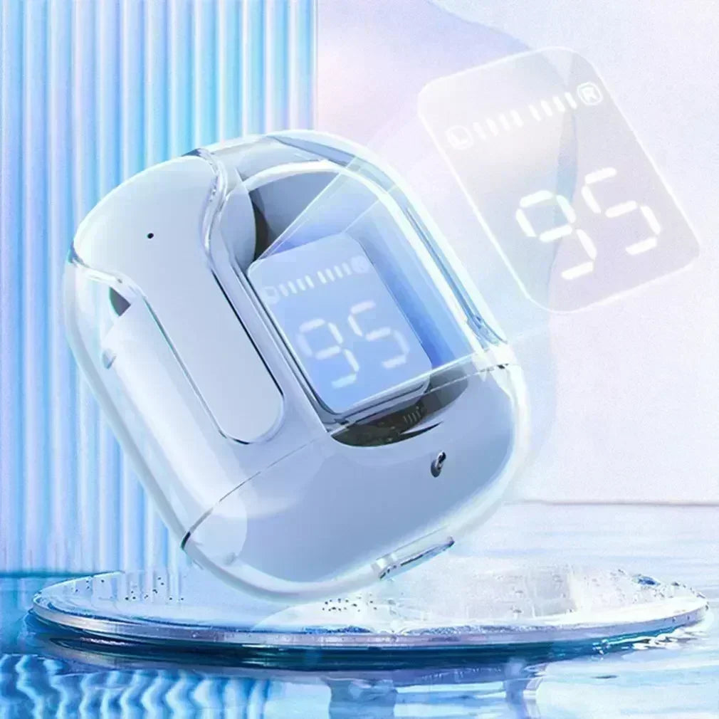 T2 Transparent TWS Bluetooth Earbuds with HIFI Sound - Harotix