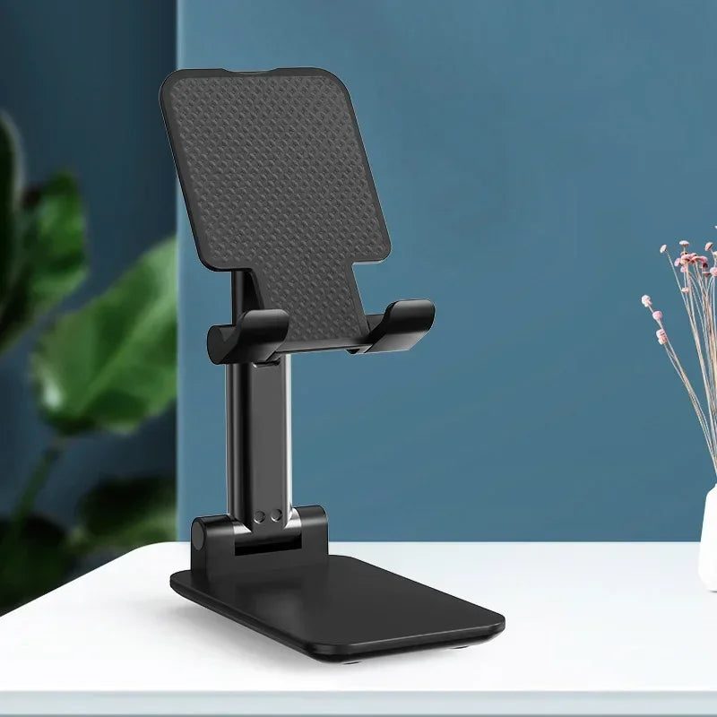 Foldable Telescopic Mobile Phone Stand – Desktop & Bedside Holder - Harotix