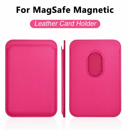 Luxury MagSafe Leather Wallet Case – Magnetic Card Holder for iPhone - Harotix